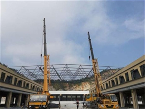 晋江仓储物流网架生产厂家案例